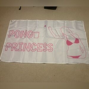 pong princess flag